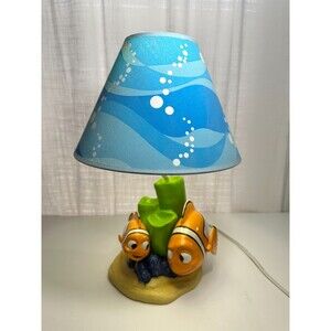 Disney Pixar Finding Nemo 15" Table Lamp With Nitelite by Hampton Bay EXCELLENT